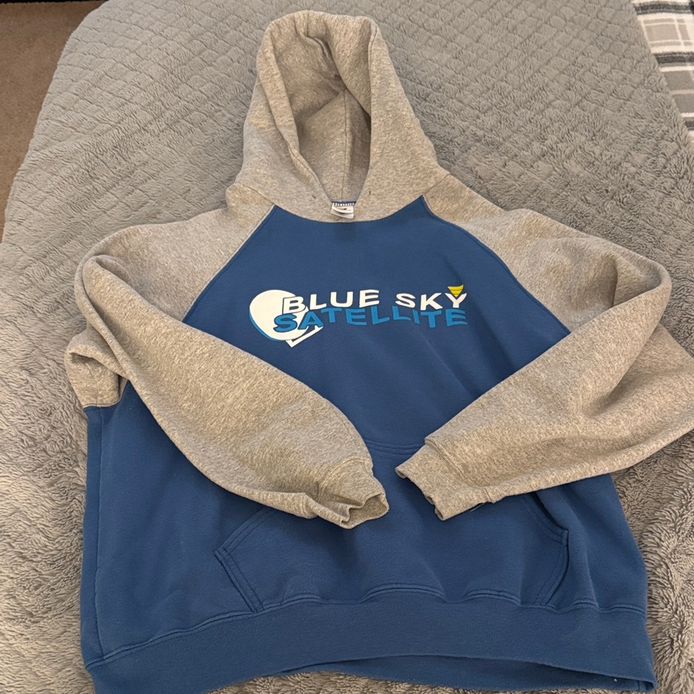Holloway Blue and Gray Hoodie